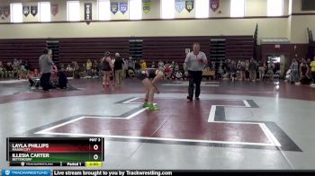 104-105 lbs 1st Place Match - Illesia Carter, Bettendorf vs Layla Phillips, Mason City