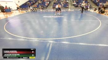 285 lbs Quarterfinal - Cadin Koeppel, Wisconsin-Whitewater vs Jackson Schichel, Wisconsin-Eau Claire