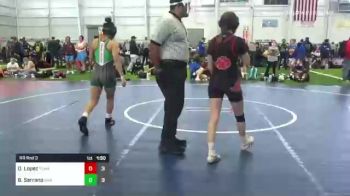 109 lbs Rr Rnd 3 - Olivia Lopez, Team Alaska vs Breisis Serrano, Swamp Monsters