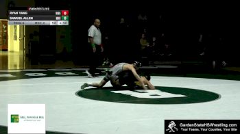 138 lbs Ryan Yang, Ridge vs Samuel Allen, Morris Knolls Hs