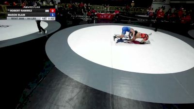 144 lbs Champ. Rd Of 16 - Robert Ramirez, Driller Wrestling Club vs Mason Blair