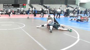 110-I lbs 5th Place - Derek Danbe, RedNose Wrestling School vs Michael Amaro, High Pace Wrestling Club