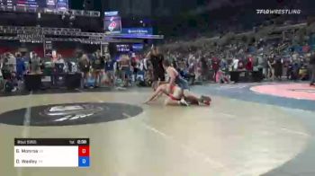 182 lbs Consi Of 64 #1 - Gabriel Monroe, New York vs Devin Wasley, Wisconsin