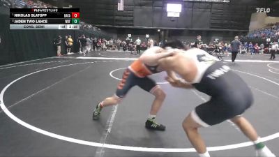 149 lbs Cons. Semi - Jaden Two Lance, Wayland Baptist (Texas) vs Nikolas Slatoff, Baker (Kan.)