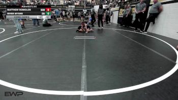 48-51 lbs Consolation - Matthew Romolor, Midwest City Bombers Youth Wrestling Club vs River Myers, Shelton Wrestling Academy