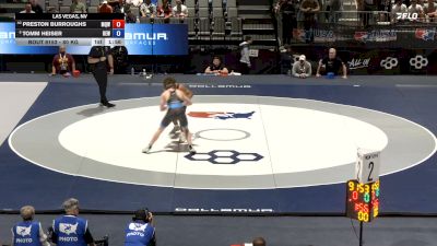 80 kg Champ. Rd Of 32 - Preston Burroughs, Mayo Quanchi Wrestling vs Tomm Heiser, RT Elite Wrestling