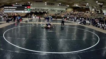 157 lbs Placement (4 Team) - Bodie Roberson, Battle Ground Academy vs Caleb Hallock, Pope Saint John Paul II Preparatory School