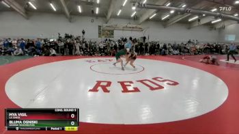 115 lbs Cons. Round 5 - Bluma Ogniski, George Washington vs Mya Vigil, La Junta