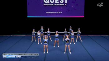 Doral Broncos - BLACK [2026 L4.2 - Rec Performance Elite - 11-18Y Day 2] 2026 The Quest