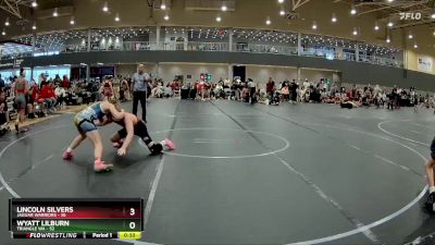 130 lbs Round 5 (6 Team) - Lincoln Silvers, Jaguar Warriors vs CJ Weidman, Triangle WA