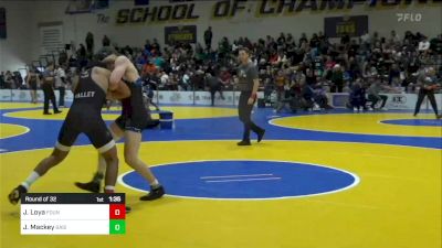 147 lbs Round Of 32 - Jimmy `Tank` Loya, Fountain Valley vs Jaxon Mackey, Basic (NV)