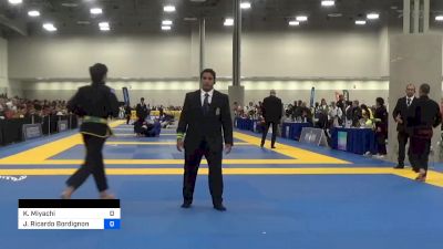 Kazuhiro Miyachi vs João Ricardo Bordignon Miyao 2024 World Masters IBJJF Jiu-Jitsu Championship