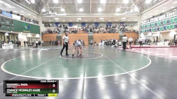 138 lbs Cons. Round 4 - Maxwell Papa, West Hills vs Chance McGinley-Kase, Point Loma