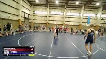 126 lbs Quarters & Wb (16 Team) - Gavin Rangel, Oregon 2 vs Glade Harmon, Utah Black