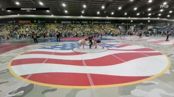 124 lbs Quarterfinal - Aly Dinardi, Miles City Wrestling Club vs Jordynn Vinson, Stillwater Gladiators