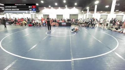 100 lbs Laydon Knox, Missouri Red vs Joshua Bratten, Iowa Blue