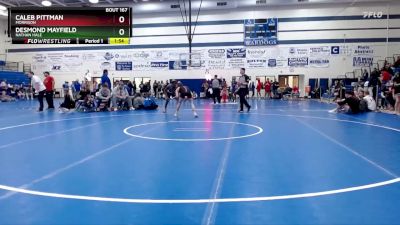 138 lbs Cons. Round 2 - Desmond Mayfield, Nathan Hale vs Caleb Pittman, Morrison