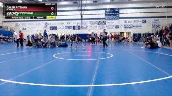 138 lbs Cons. Round 2 - Desmond Mayfield, Nathan Hale vs Caleb Pittman, Morrison
