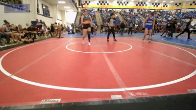 160 lbs Rr Rnd 2 - Gauge Vogel, Pryor Tigers vs BROOKLYNN MCKINNEY, Team Tulsa Wrestling Club