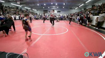 46 lbs Round Of 32 - Mason McCuistion, Pryor Tigers vs Presley Smith, Miami Takedown Club