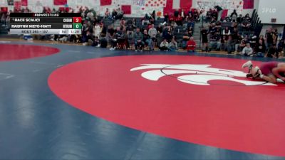 157 lbs Semifinal - Race Scalici, W. F. West vs Raidynn Nieto-hiatt, North Thurston