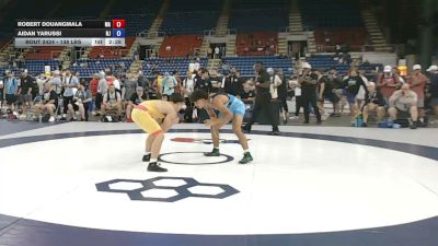 138 lbs Cons. Sub-rd Of 32 - Robert Douangmala, Massachusetts vs Aidan Yarussi, New Jersey