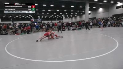 126 lbs Champ. Rd Of 64 - Brayden Luinstra, Augusta High School Wrestling vs Tyler White, Lake Gibson High School Wrestling