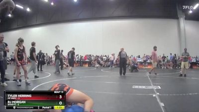 120 lbs Round 4 (6 Team) - Tyler Herring, MF Army vs RJ Morgan, Bandits