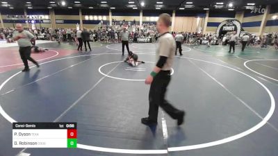 73 lbs Consolation - Paxton Dyson, Texas Elite vs DeAndre Robinson, Cougars Wrestling Club