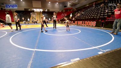 47 lbs Rr Rnd 3 - Roman Morris, Skiatook Bulldog Wrestling vs Remmi Schwahn, Chandler Takedown Club