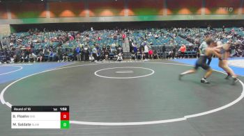 132 lbs Round Of 16 - Benjamin Ploehn, Stansbury vs Manuel Saldate, Slam Academy