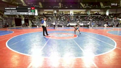 77 lbs Semifinal - James Bange, Backyard Bullies Wrestling Club vs Chase Smith, Level Up Wrestling Center