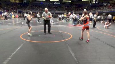 75 lbs Round Of 32 - Zavier Olver, Honesdale vs Jackie Crook, Greenville