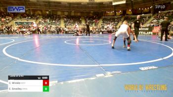 90 lbs Consi Of 8 #2 - Chase Winkle, Best Trained Wrestling vs Ezekiel Smalley, Open Mats