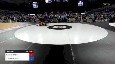 157 lbs Cons 16 #1 - Chris Anguiano, CA vs Jayden O'Farrill, PA