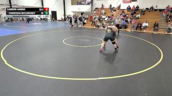 285 lbs Quarterfinal - Christian McChesney, Baldwin Wallace vs Camden Harms, Wisconsin-Oshkosh