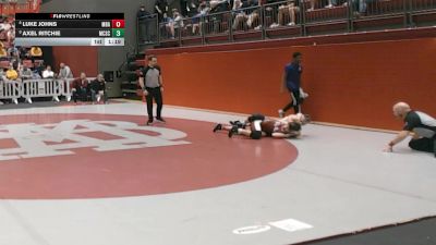 126 lbs Champ. Round 1 - Axel Ritchie, McCallie School vs Luke Johns, Montgomery Bell Academy