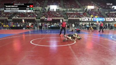 109 lbs Semifinal - David Gonzalez, Scrap Yard Garage vs Blake Bentley, Team Champs