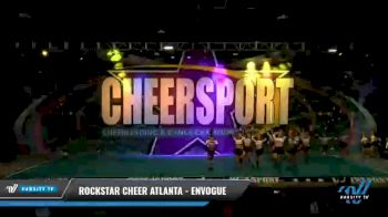 Rockstar Cheer Atlanta - EnVogue [2021 L4 Senior - Small - A Day 2] 2021 CHEERSPORT National Cheerleading Championship