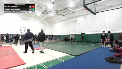 165 lbs Cons. Round 3 - Ronel Hakoupian, Burbank vs Iram Camacho, Paramount