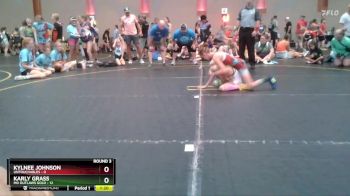 64 lbs Round 3 (4 Team) - Karly Grass, MO Outlaws Gold vs Kylnee Johnson, Untouchables