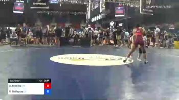122 lbs Consi Of 16 #2 - Ayana Medina, Oregon vs Shayla Gallegos, Colorado