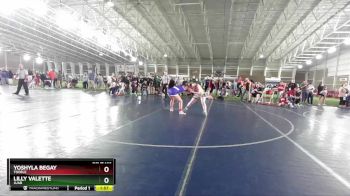 155 lbs Champ. Round 1 - Yoshyla Begay, Tooele vs Lilly Valette, Juab