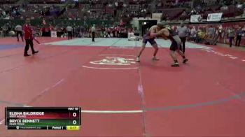 D2-215 lbs Cons. Round 2 - Elisha Baldridge, West Holmes vs Bryce Bennett, Miami Trace