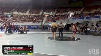 D1-126 lbs Cons. Round 2 - Yaretzi Lopez Mauricio, Westpoint vs Adina Halili, Marana