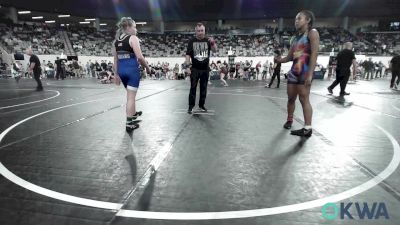 170 lbs Consolation - Kiya Hartfield 3, Standfast vs Mcykenzie Brooks, Little Axe Takedown Club