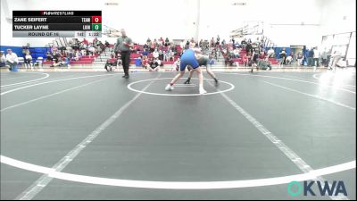 132 lbs Round Of 16 - Zane Seifert, Team Guthrie Wrestling vs Tucker Layne, Lions Wrestling Academy
