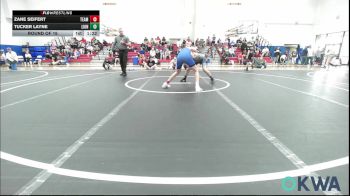 132 lbs Round Of 16 - Zane Seifert, Team Guthrie Wrestling vs Tucker Layne, Lions Wrestling Academy