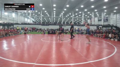 135 lbs Carley Ceshker, Wisconsin vs Ava Strayer, Indiana Gold