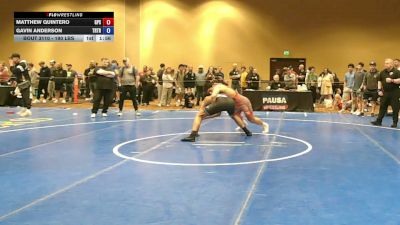 190 lbs Cons. Sub-quarters - Matthew Quintero, Gps vs Gavin Anderson, Triumph Trained